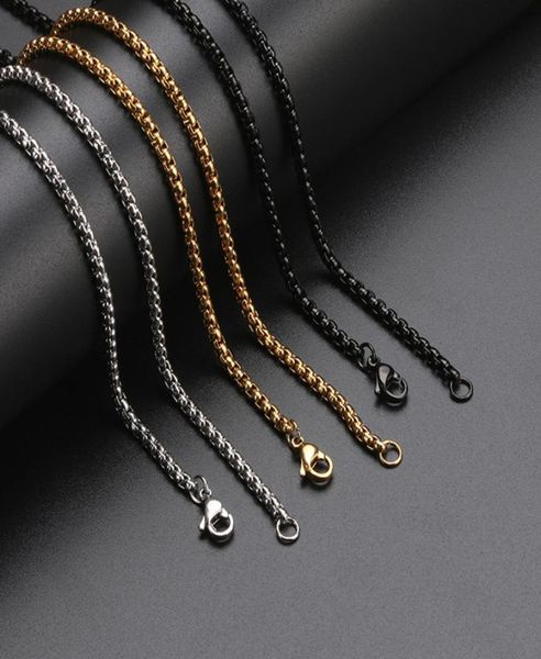 

stainless steel pearl shape gold plated chains necklace jewelry accessories whole4820654, Silver