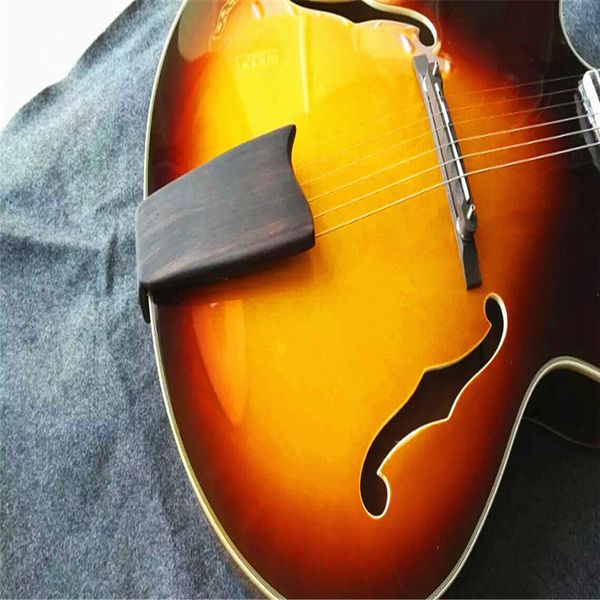 

backhand hollow electric guitar, timbre stick, ebony bridge ing