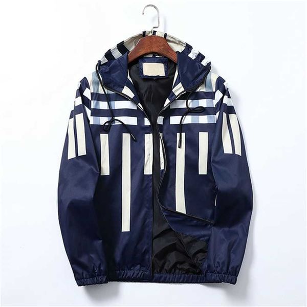 

men's hooded jackets thin designer sun protection trench coats women's monogrammed winter luxury hip hop rhbw, Black;brown