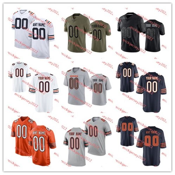 

jim mcmahon jersey gale sayers william perry custom stitched mens youth 3 bronko nagurski 77 red grange 41 brian piccolo 95 richard dent foo, Black