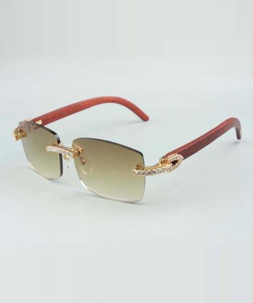 

endless diamond sunglasses 3524012 with wood legs and 56mm lens3525355, Black