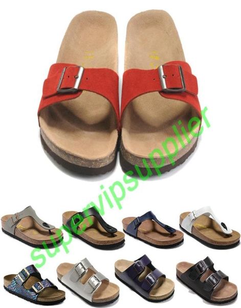 

arizona summer sandal cork slipper sandals flip flops beach whole women mixed color casual slides shoes flat platform sand5223168, Black