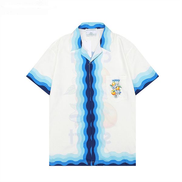 

men designer shirts summer shoort sleeve casual shirts fashion loose polos beach style breathable tshirts tees clothing -3xl lk5, White;black