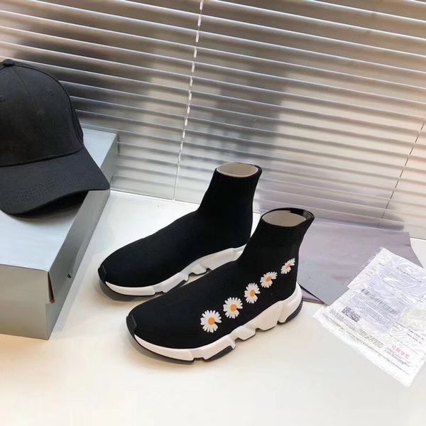 

designer woman's shoe leather lace up men fashion platform sneakers white black mens womens casual shoes 0529
