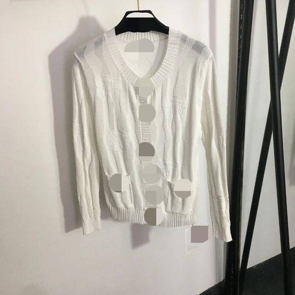 

521 l 2023 summer sweaters women's pullover sweater black white striped crew neck short sleeve brand same style women's meiyi, White;black