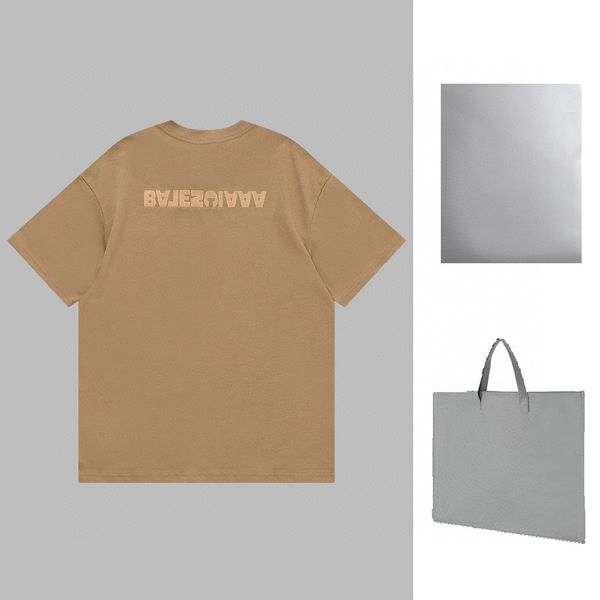 

men's plus tees & polos round neck embroidered and printed polar style summer wear with street pure cotton g11d2d, Black;brown