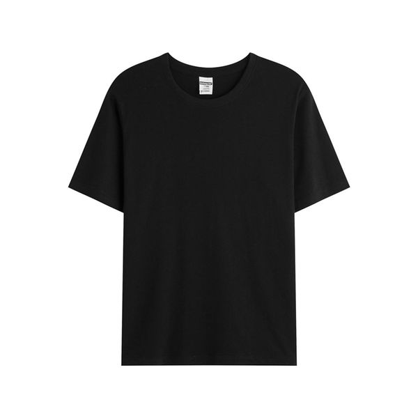

new sports outdoor clothing fan summer round neck men black t-shirt