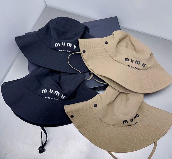 

miu quick drying cotton fisherman's hat women's summer japanese tide brand outdoor travel sun protection sunscreen large enice hat, Blue;gray