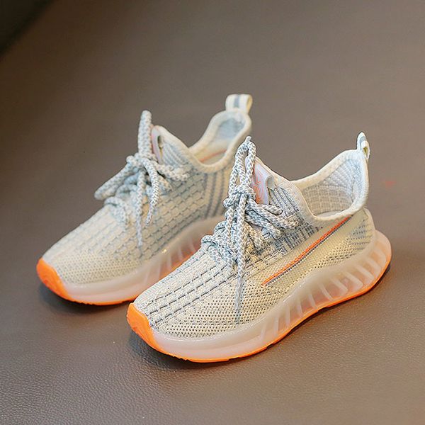 

Sneakers Kids Sneakers Toddler Infant Soft Breathable Running Teenage Mesh Breathable Sports Shoes Boy Girl Lightweight Coconut Shoes 230530, Black