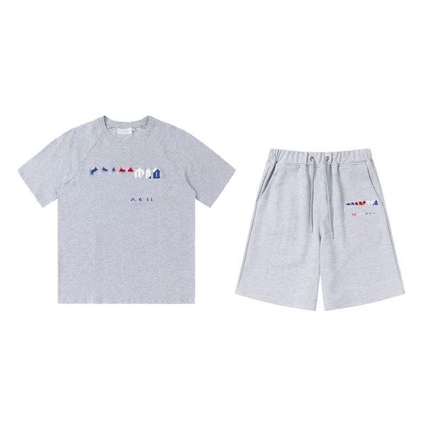 

men's t-shirts trapstar t shirt set short sleeve outfit chenille tracksuit sportswear hip hop black cotton london streetwear asian size, White;black