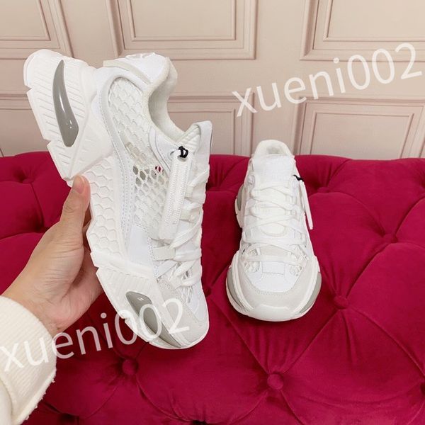 

2023 new casual shoes women shoe leather fashion sneakers lace up comfort pretty designer trainers for daily life mens sneakers, Black