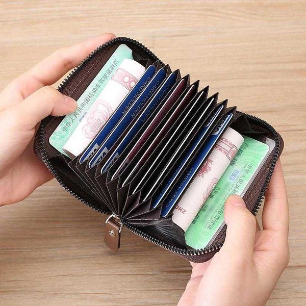 

mens zipper organ small card bag short multi functional mini credit holder vertical certificate coin purse, Red;black