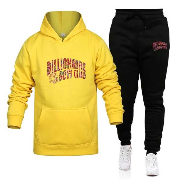 

billionaire sets brand joggers designer tracksuit men hoodies pants mens clothing sweatshirt pullover fashion casual sportswear woman tracks, Gray