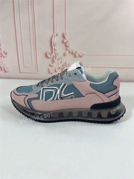 

new women men designer sneaker casual shoes leather sneakers embroidered white shoes flat platform walking sports trainers, Black