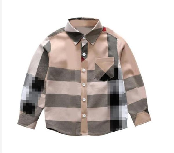 

kids shirts new arrival spring autumn boys shirt long sleeved plaid fashion cotton kids clothing children039s wear 27 years2274538597, White;black