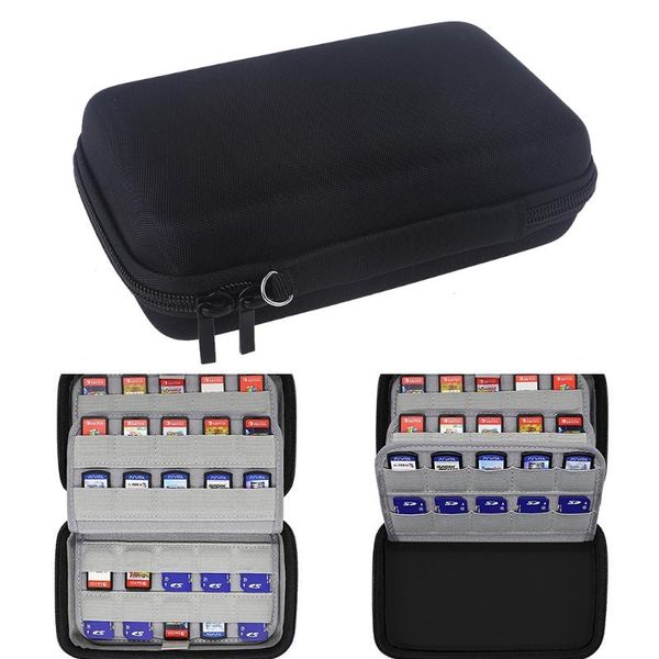 

organizer ootdty storage case for switch with 80 slots portable lightweigh storage holder for sd memory cards protective carrying box