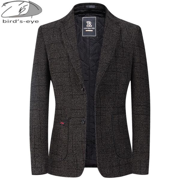 

blazers british style vintage plaid blazer 2022 new men boutique slim fit suit jacket single button casual business social blazer 4xl, White;black