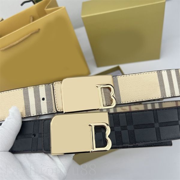 

ceinture luxury women belts for mens designer reversible delicate classic cotton cintura check stripe modern vintage exquisite about width 3, Black;brown