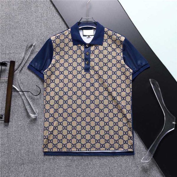 

2023ss new mens brand clothes luxury designer polo shirts men's casual polo fashion snake bee print embroidery t shirt high street mens, White;black
