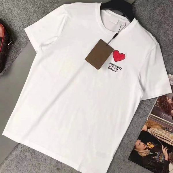

2023 men's t-shirts mens womens designer t shirts printed man t-shirt quality cotton casual tees short sleeve luxury hip hop streetwear, White;black