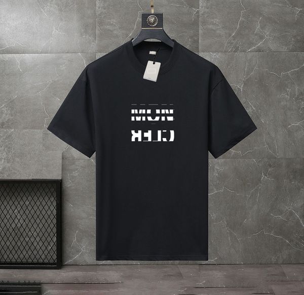 

2023 summer men's and women's fashion and leisure brand temperament joker soft cartoon letter printed t-shirt size xs-4xl#j010, White;black