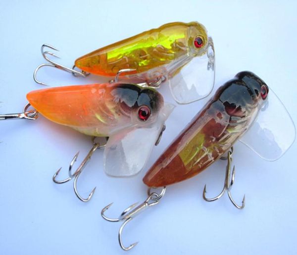 

lot 30 fishing lures crankbait crank locust hooks 87g55cm018254905