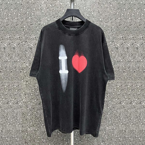 

men's tees & polos round neck t-shirt plus size embroidery printing summer street pure cotton designer t shirts, White;black