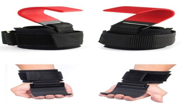 

2 pcs weight lifting hooks handbar sweatband wrist straps home gym fitness equipments hook training pullups gloves dumbbell barb2640643, Yellow;black