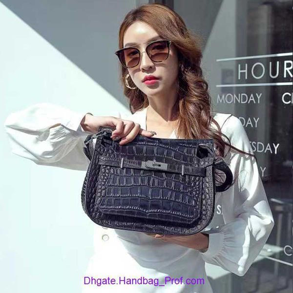 

8a quality original hemrres j ypsiere tote bag for sale genuine leather bag womens 2023 new fashion versatile crossbody crocodile single sho