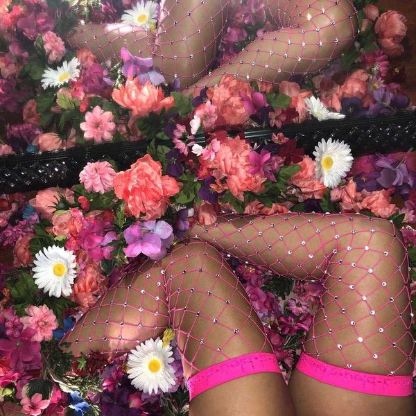 

ribbon factory store 1paires women' black thigh socks, Red;black