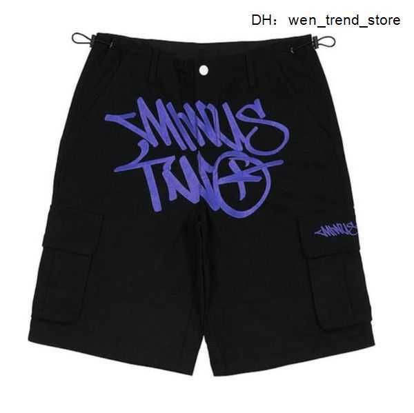 

shorts minus two cargo mens summer casual loose harajuku hip hop punk rock gothic basketball track streetwear 5 v3jy, White;black