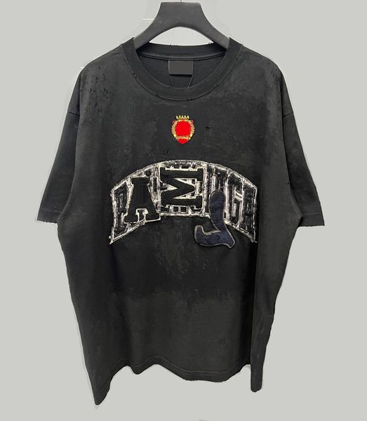 

Plus tee Polos Crew Mens Neck Embroidered alphabet Polar tone Summer Wear Street real Cotton RKDH