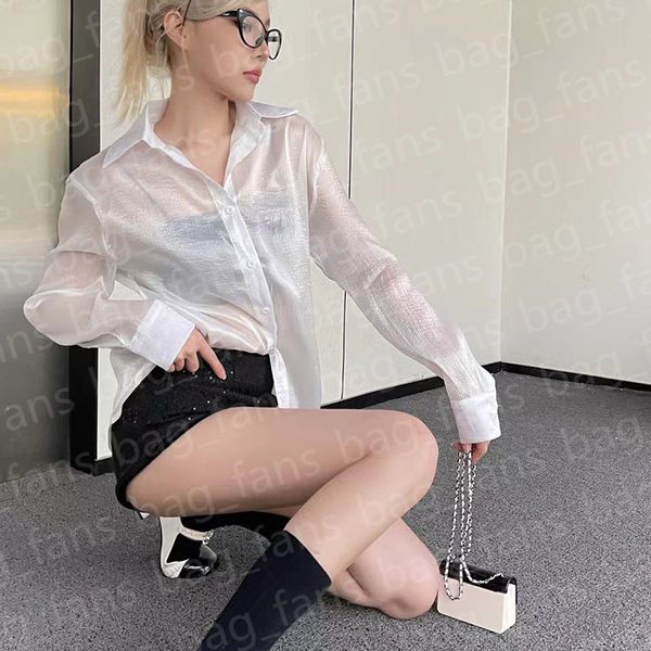 

fashion designer shirts with long sleeves sunscreen clothes for women 22822, Black