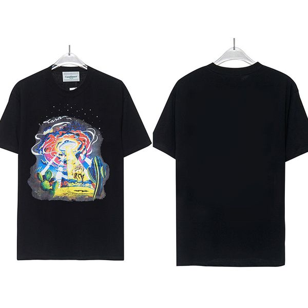 

casa designer men t shirt masao san print mens tshirts casual luxury clothing street shorts sleeve clothes tees 14, White;black