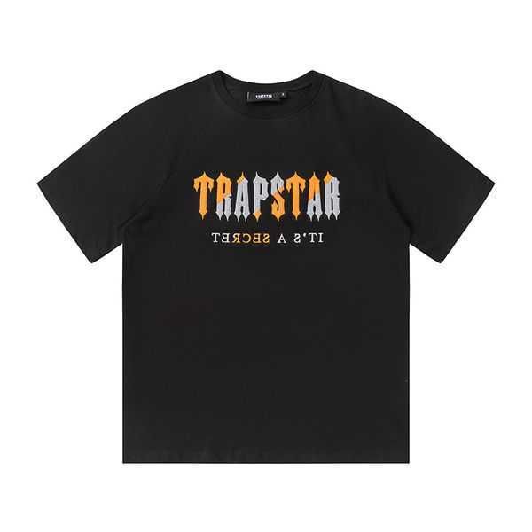 

mens t-shirts trapstar t designer black and grey rainbow color summer sports fashion sleeve eur s-xl 2 06m0, White;black