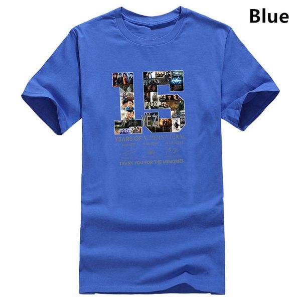 

men's t shirts supernatural t-shirt summer short sleeve cotton fashion 313h6, White;black