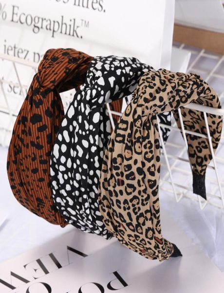 

fashion leopard hair sticks big girls wid cross tie hairbands womens headbands lady style kids hair accessory a43053937760, Slivery;white