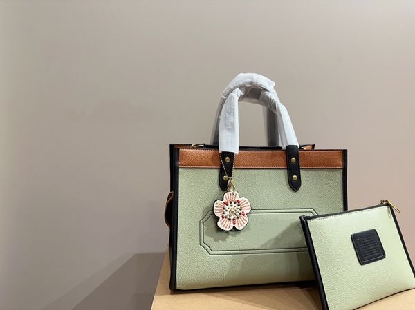 

luxury brand field tote bag designer composite handbags lady shoulder bag field badge crossbody handbag large mommy shopping packet