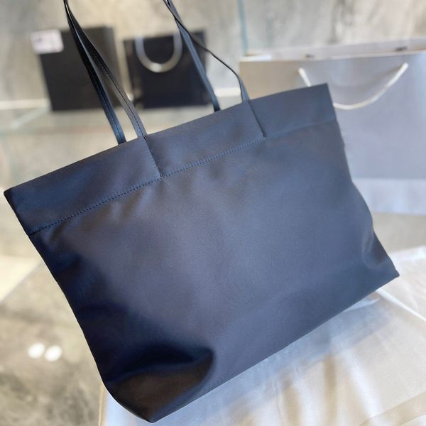 

black nylon tote bag designer handbag women luxury bag shoulder casual shopping