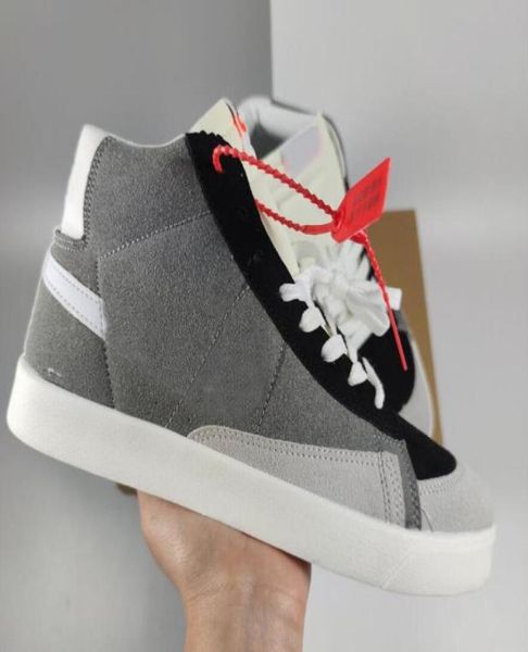 

blazers mid 77039 vintage we suede cool grey black ci11670011712683