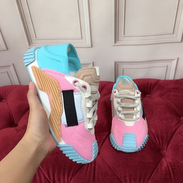 

2023 new luxury designer women's sports shoes genuine leather casual shoes men's sports shoes black white lacing four seasons shoe
