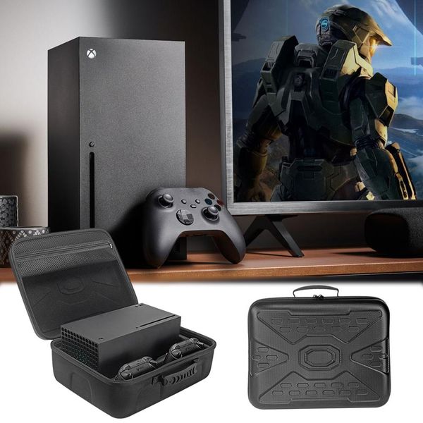 

organizer hard carrying case game controller protective bag joystick pouch for xbox series x game console travel controllers storage bag
