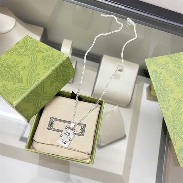 

2023 new designer jewelry bracelet necklace ring kmx. 925 love fearless elf skull pendant for men women, Silver