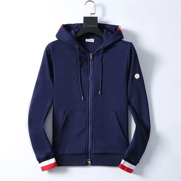 

3 colors classic mens jacket arm logo jackets france luxury brand coat, Black