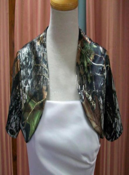 

wedding boleroacket bridal satin jacket camo wedding wraps8735991, White