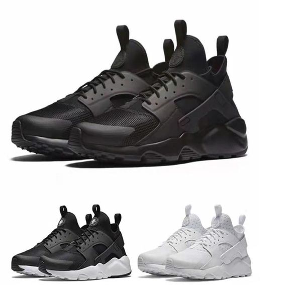 

classic huarache baskets huaraches ultra 40 running shoes hurache chaussures de course pour homme triple white black sport harach9781745, Red;white