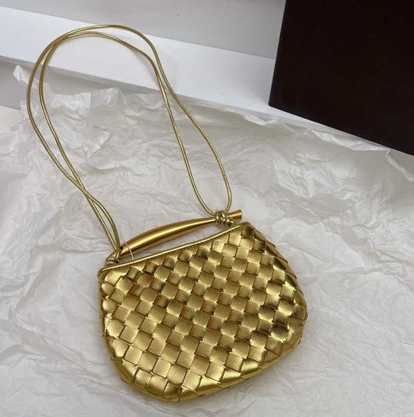 

summer new fashion handbags 2023 ladies bag designer shoulder belt trendy bags for girls small jelly handbag sardine mini metal handle and c