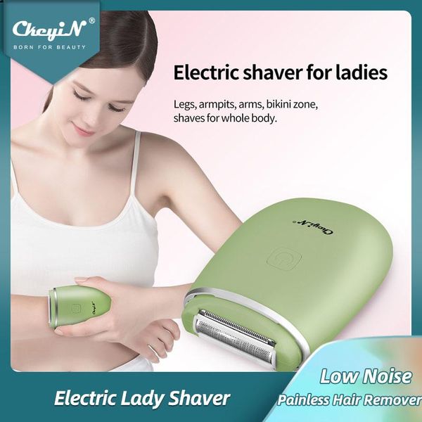 

epilator ckeyin quick charge lady shaver low noise body hair remover women epilator 3d head washable female razor for armpit leg bikini