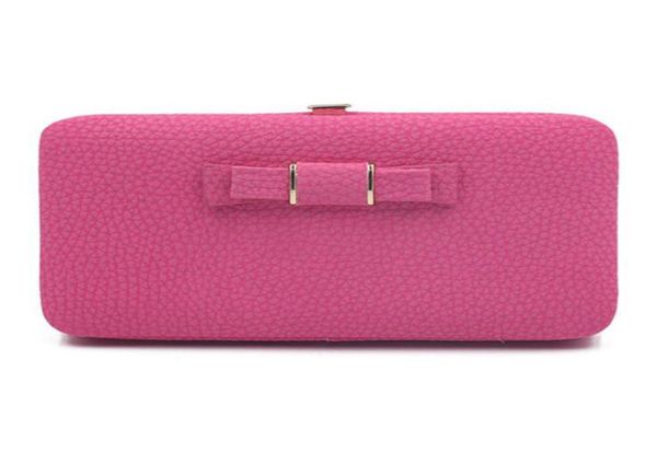 

new designer wallet famous brand women wallet and purse clutch pu carteiras wallet ladies famous brand purse 99930149960737, Red;black