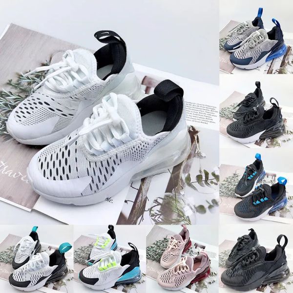 

versions fashion kids shoes 270s boys sneakers children trainers girl running shoes outdoor sports athletic infant youth dus, Black